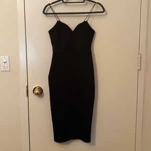 Stretch black dress